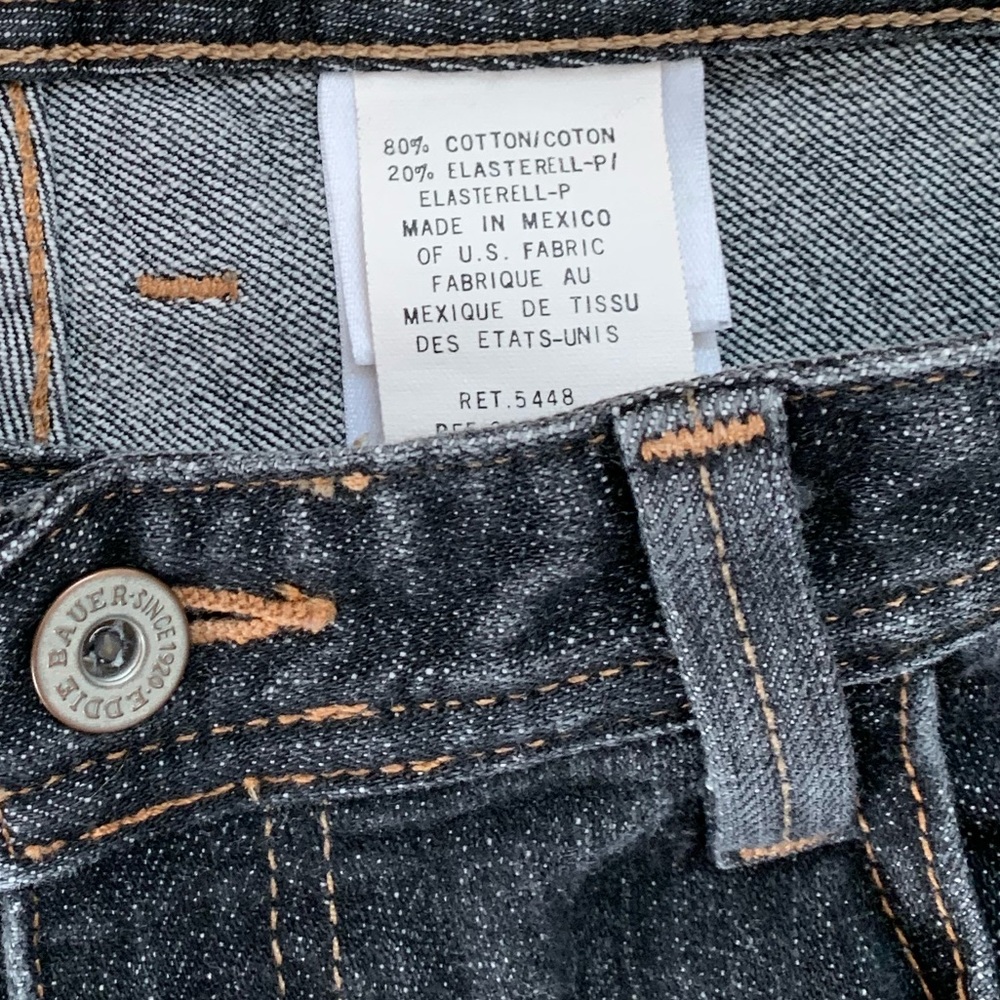 Eddie Bauer Classic Bootcut Black Jeans - Picture 4 of 8